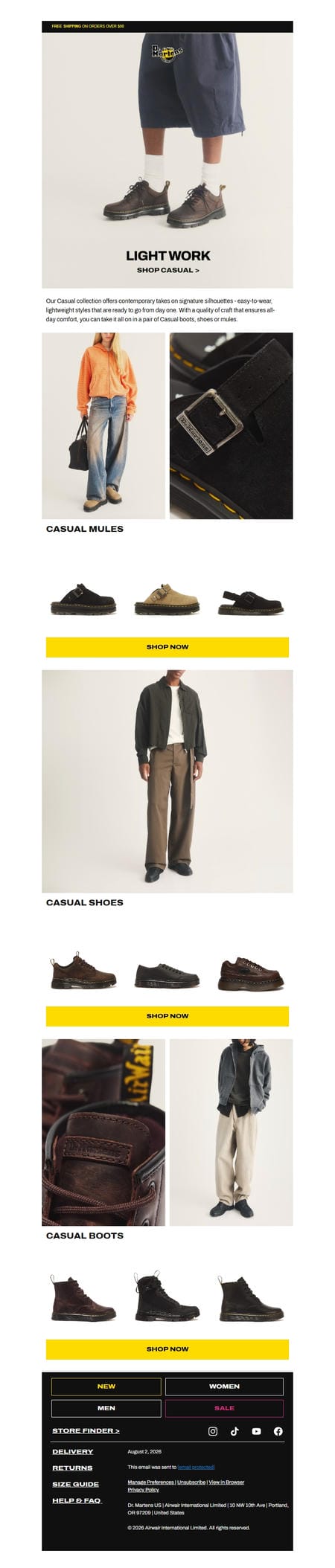 邮件模板创意 Dr Martens 245