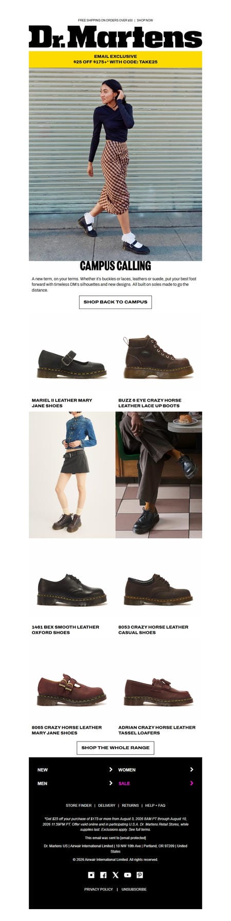 邮件模板创意 Dr Martens 248
