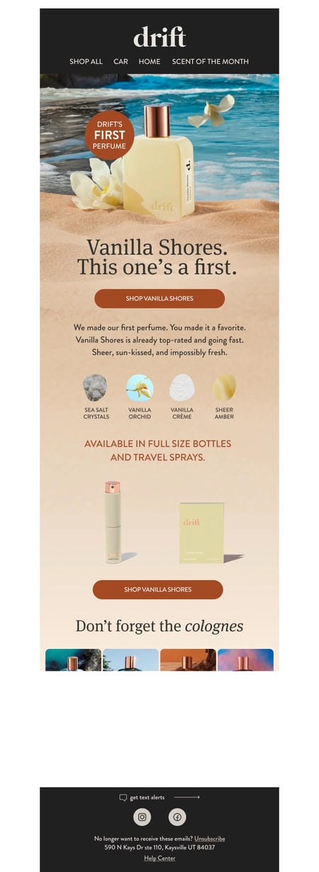 邮件模板创意 Drift 99