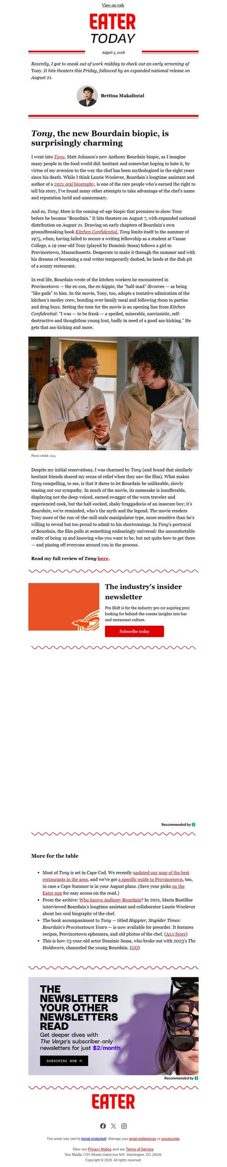 邮件模板创意 Eater 91