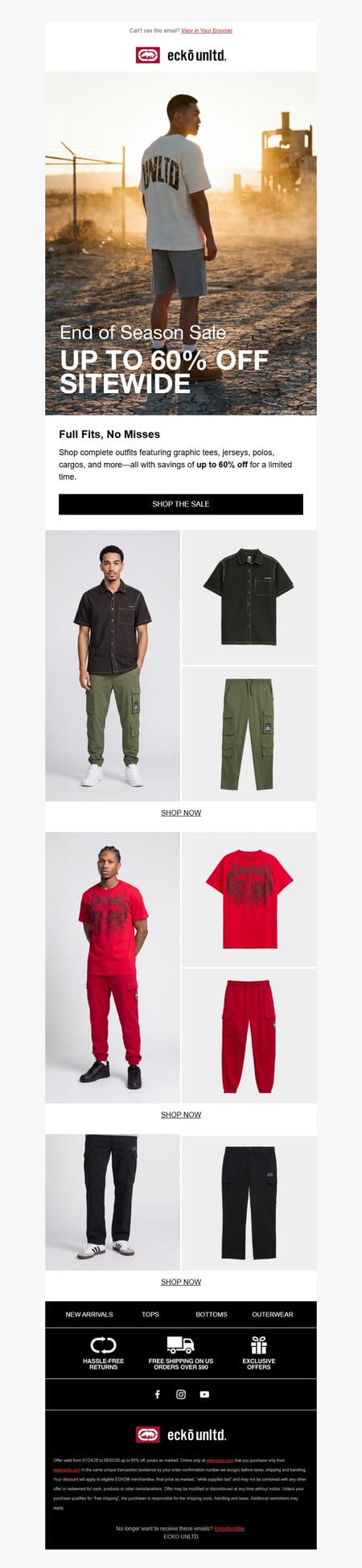 邮件模板创意 Ecko Unltd 86
