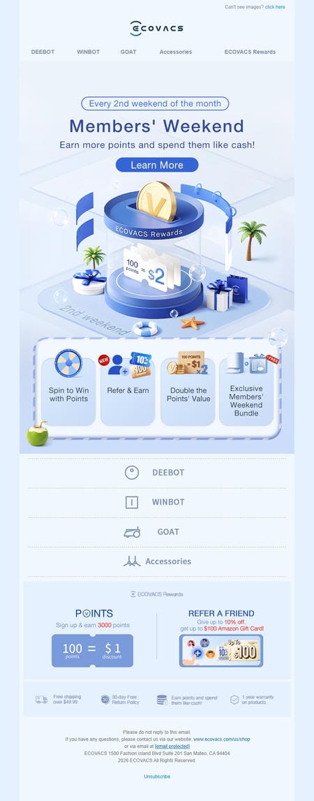 邮件模板创意 Ecovacs Us 11