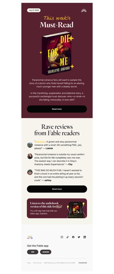 邮件模板创意 Fable 472