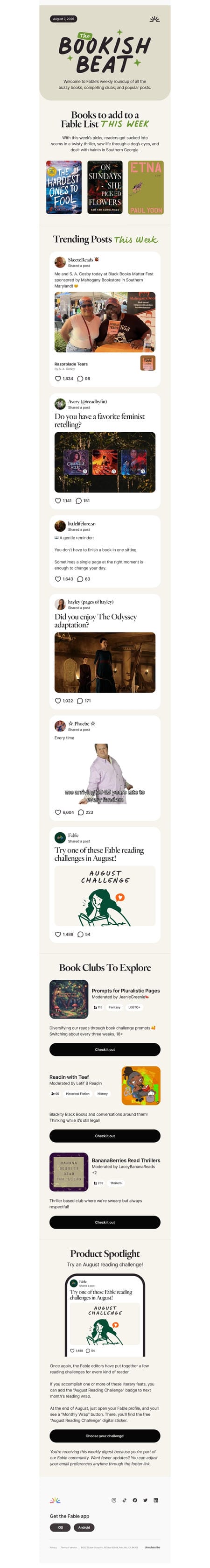 邮件模板创意 Fable 484
