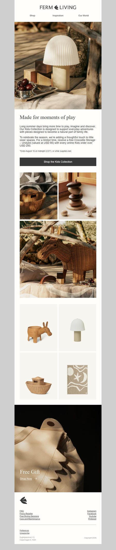 邮件模板创意 Ferm Living 50