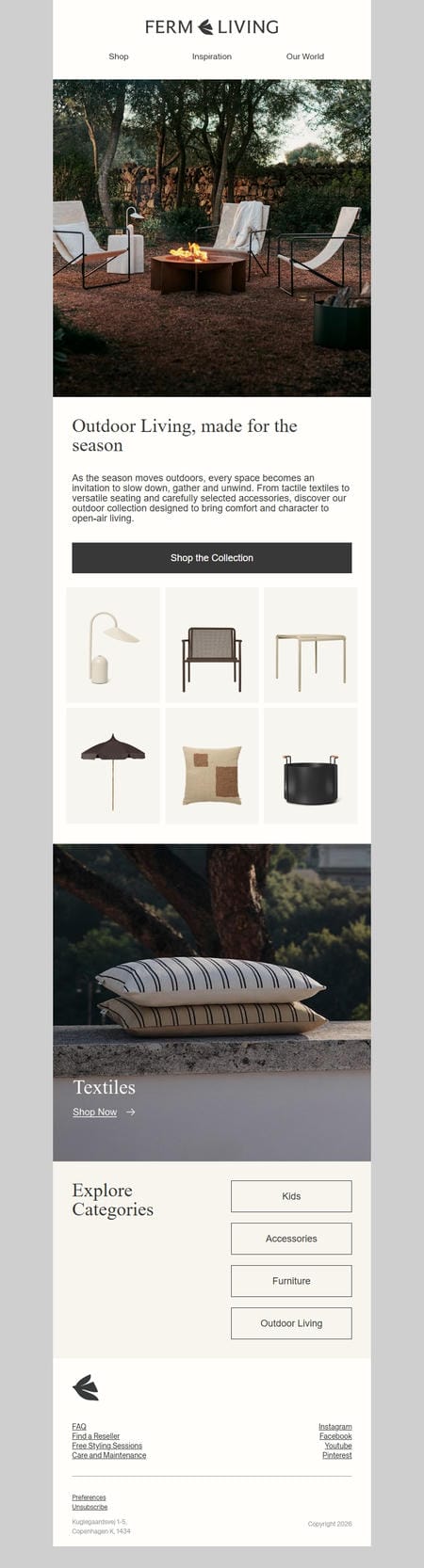 邮件模板创意 Ferm Living 51