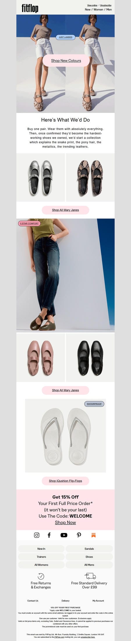 邮件模板创意 Fitflop 105