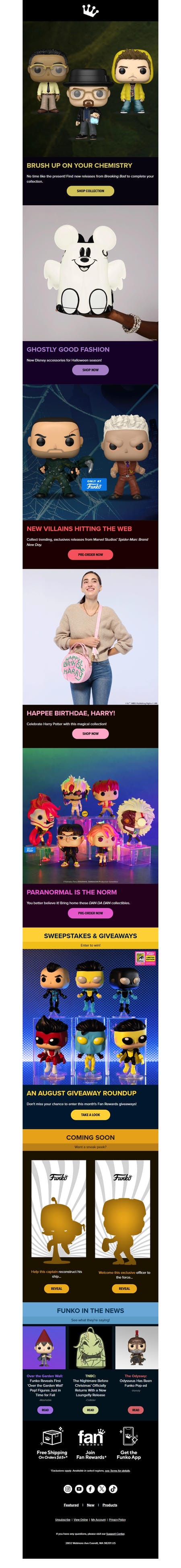 邮件模板创意 Funko 68