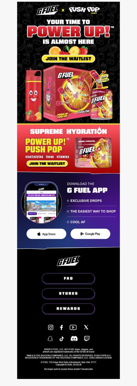 邮件模板创意 G Fuel 53