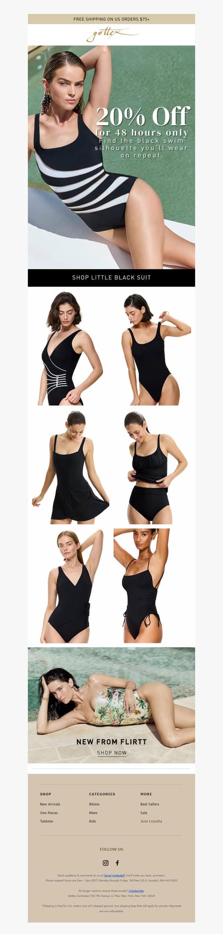 邮件模板创意 Gottex Swimwear 26