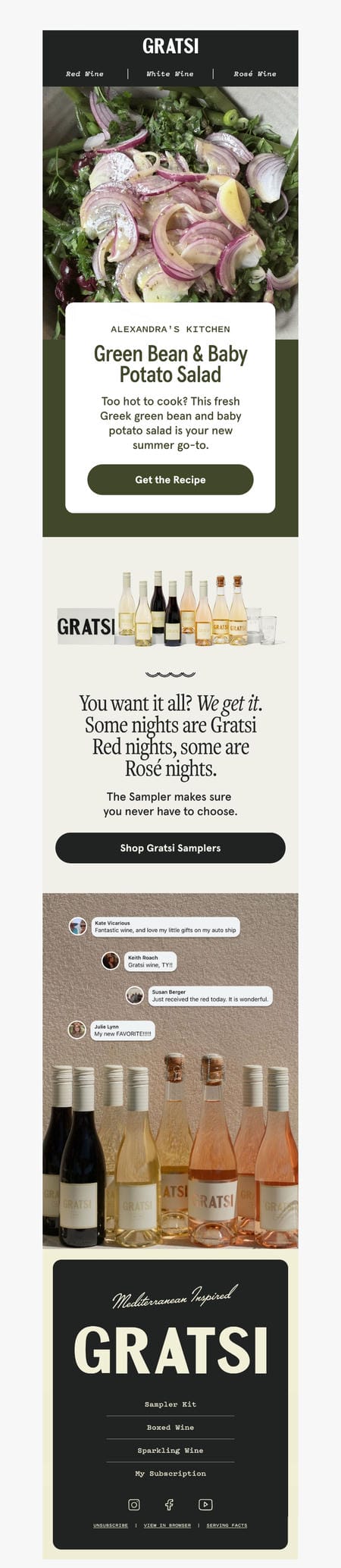 邮件模板创意 Gratsi Wine 214