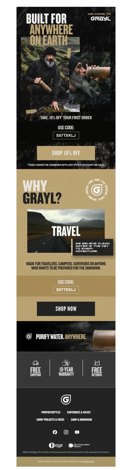 邮件模板创意 Grayl