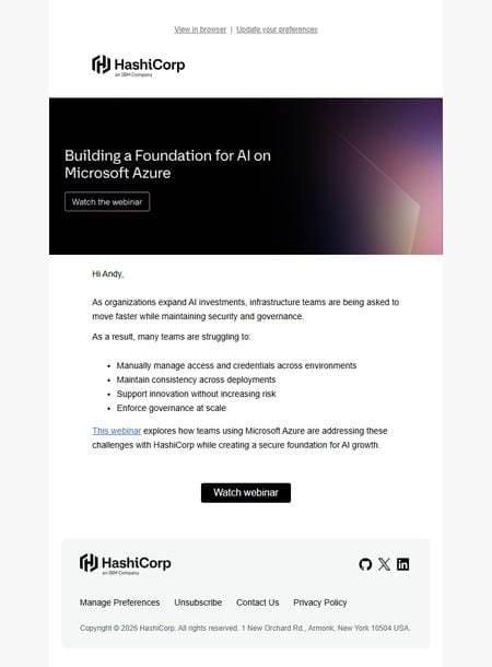 邮件模板创意 Hashicorp 27