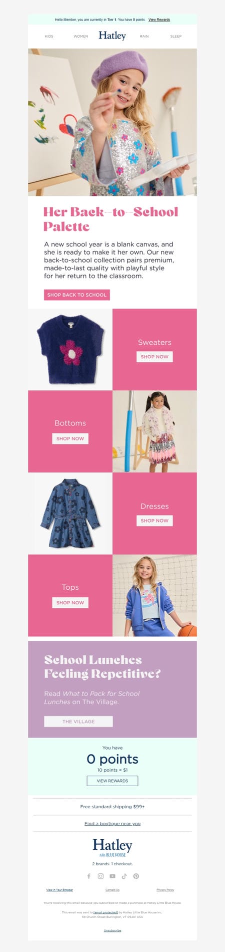 邮件模板创意 Hatley Kids 10