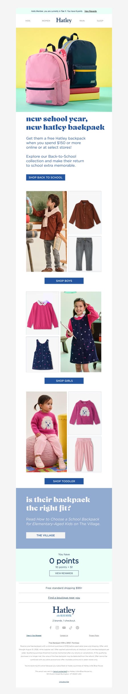 邮件模板创意 Hatley Kids 7