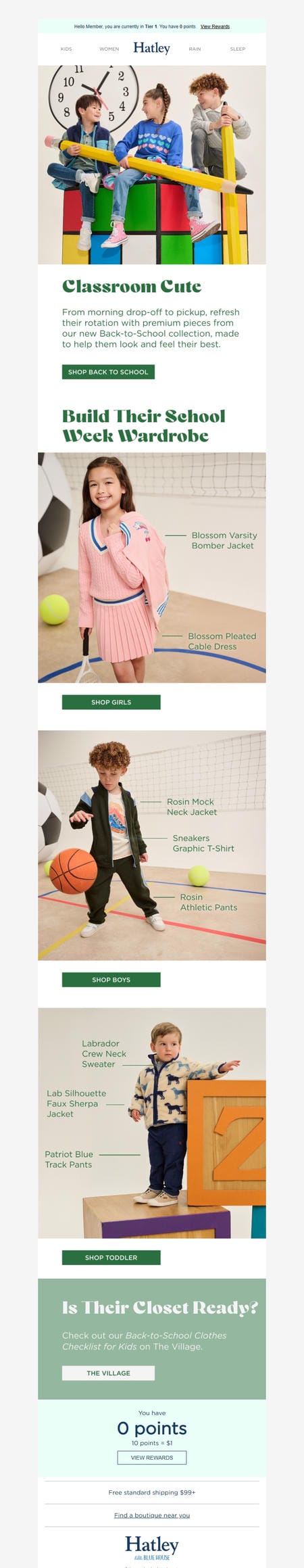 邮件模板创意 Hatley Kids 8