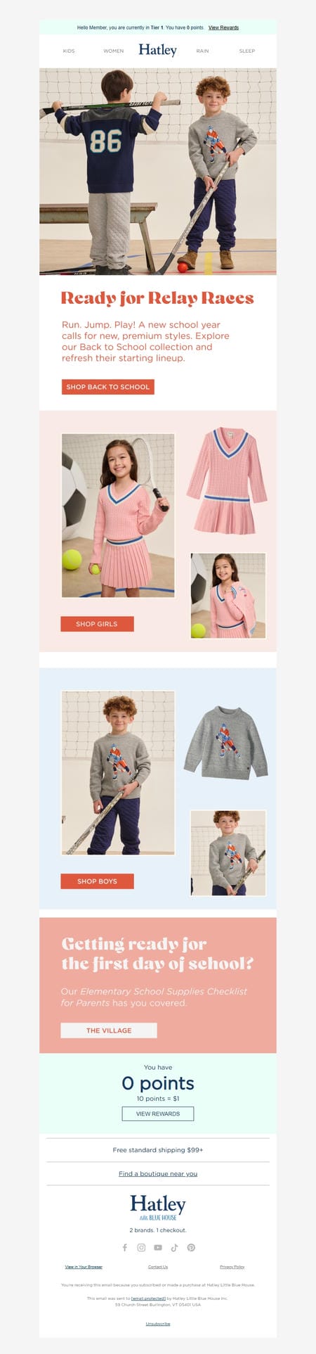 邮件模板创意 Hatley Kids 9