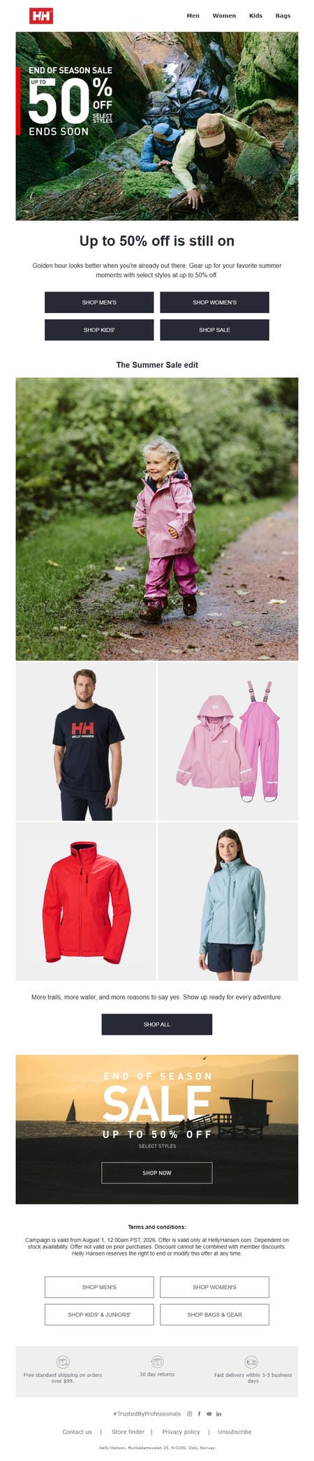 邮件模板创意 Helly Hansen 103