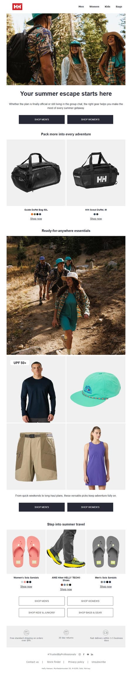 邮件模板创意 Helly Hansen 96