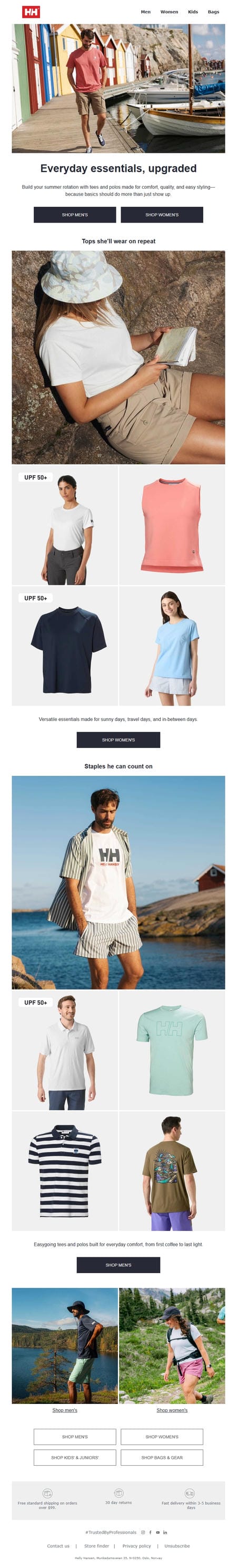 邮件模板创意 Helly Hansen 97