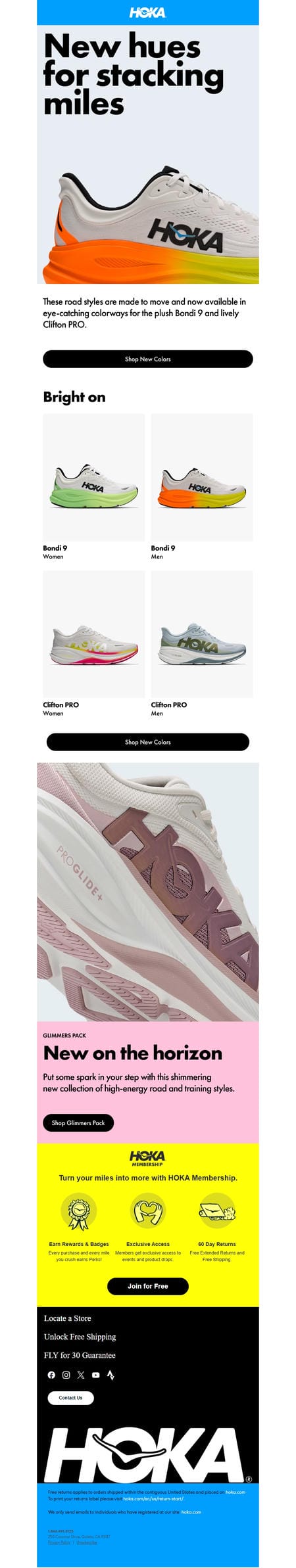 邮件模板创意 Hoka 251