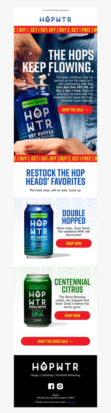邮件模板创意 Hopwtr 204