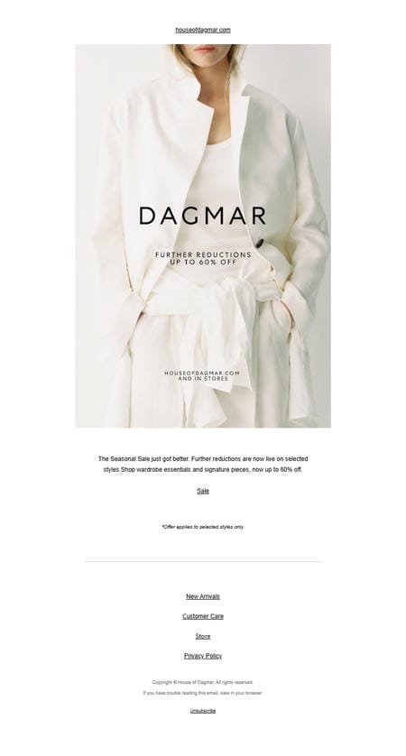 邮件模板创意 House Of Dagmar 53