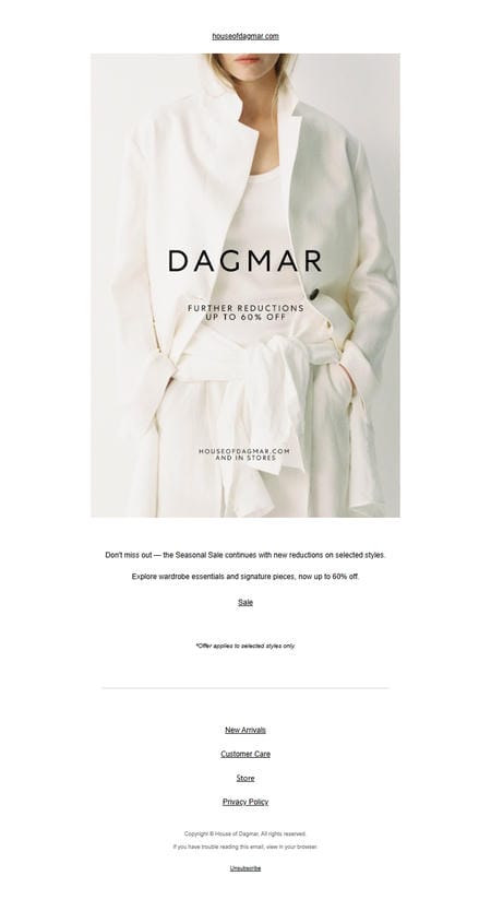 邮件模板创意 House Of Dagmar 54
