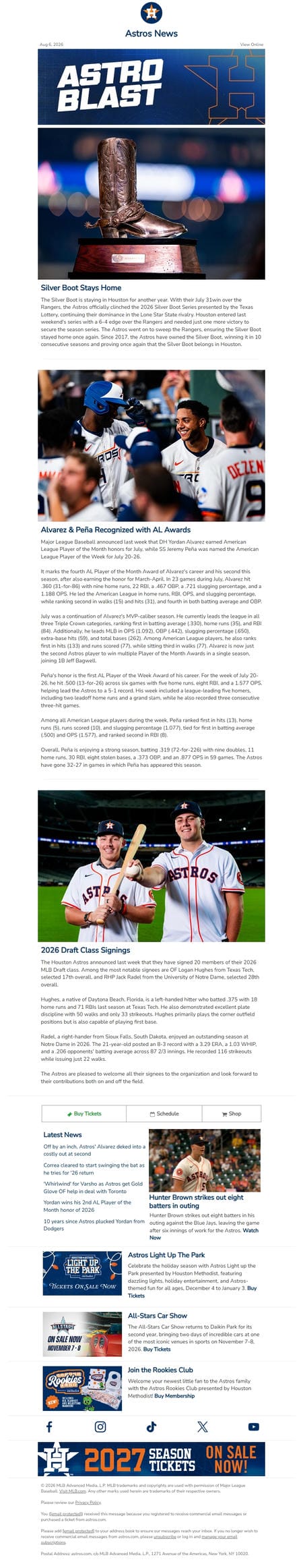 邮件模板创意 Houston Astros 55