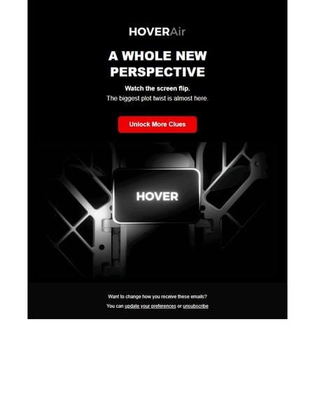 邮件模板创意 Hoverair 3