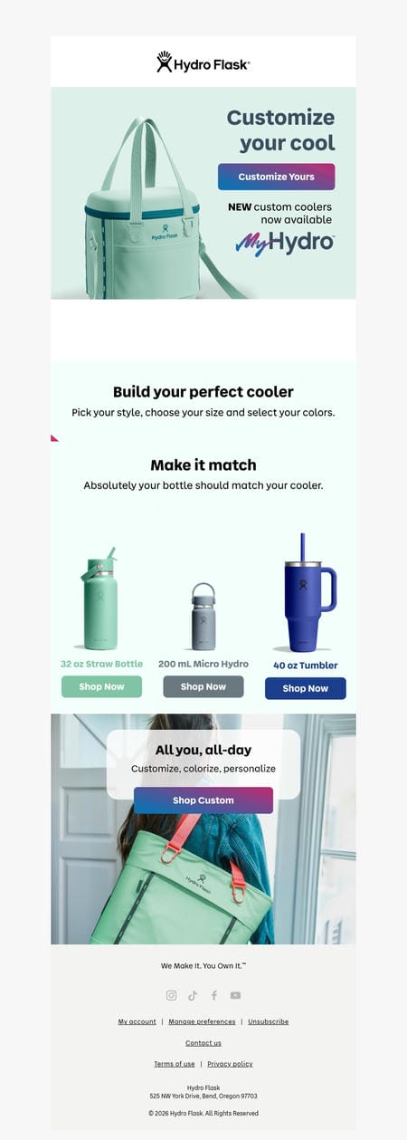 邮件模板创意 Hydro Flask 32