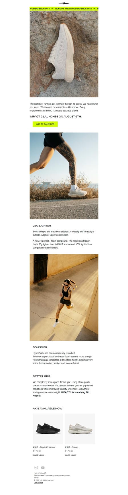 邮件模板创意 Hylo Athletics 41