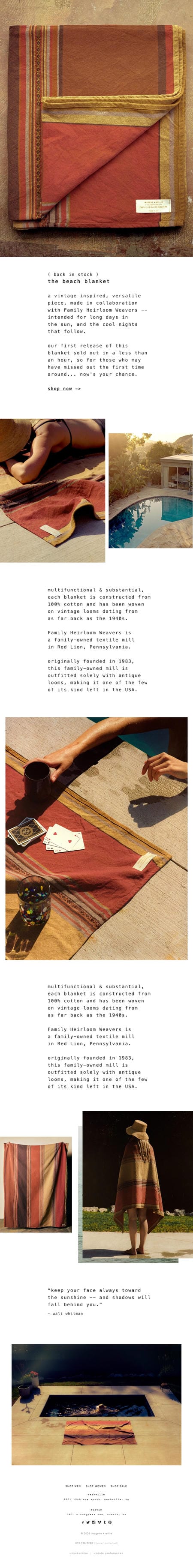 邮件模板创意 Imogene Willie 38