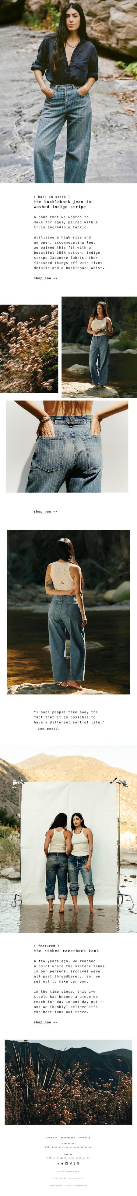 邮件模板创意 Imogene Willie 40