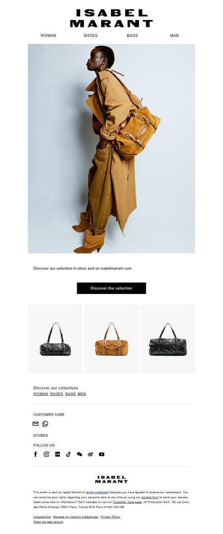 邮件模板创意 Isabel Marant 121