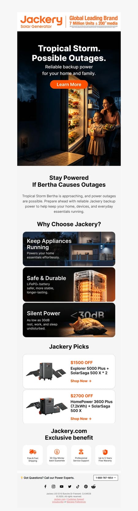 邮件模板创意 Jackery Us 28