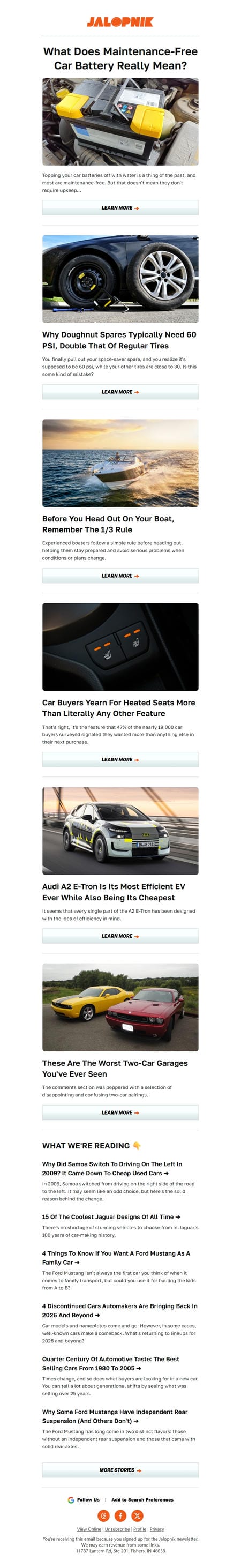 邮件模板创意 Jalopnik 62