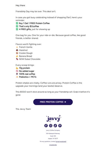 邮件模板创意 Javvy 74