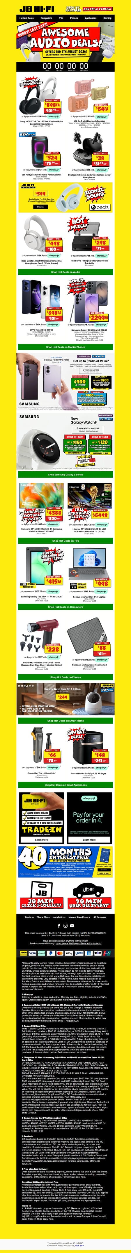 邮件模板创意 Jb Hi Fi 342