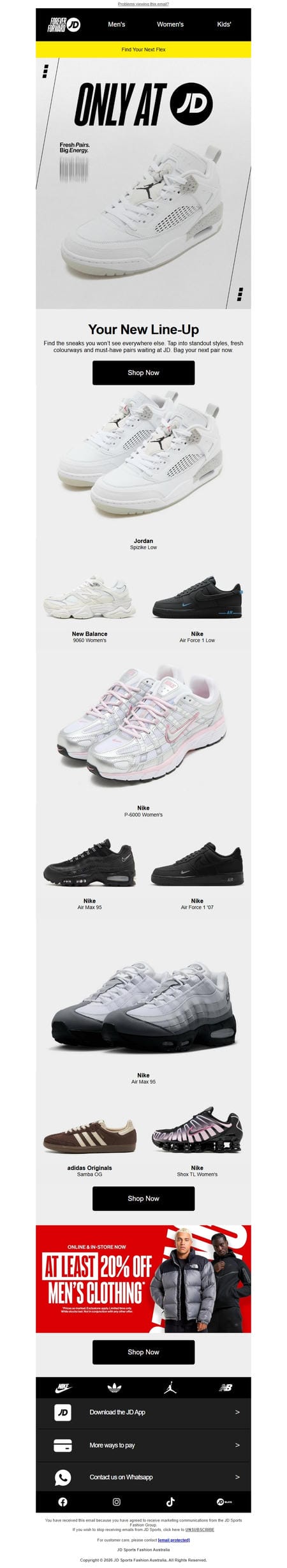邮件模板创意 Jd Sports 425