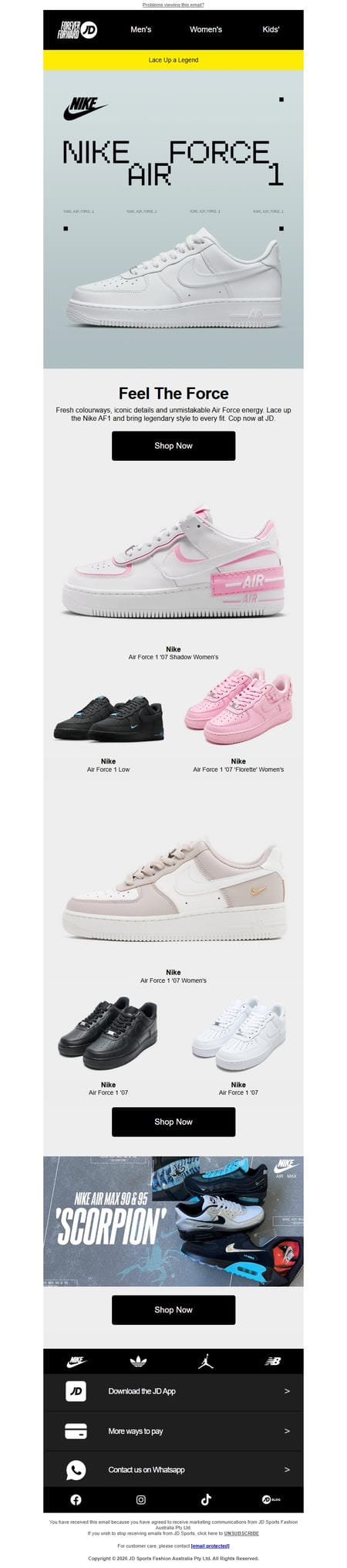 邮件模板创意 Jd Sports 431