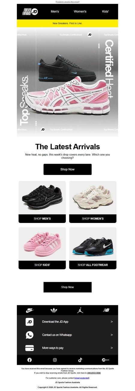 邮件模板创意 Jd Sports 432