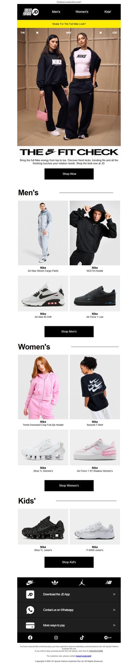 邮件模板创意 Jd Sports 438