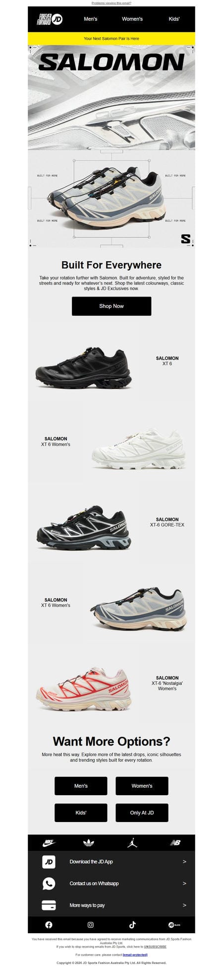 邮件模板创意 Jd Sports 440