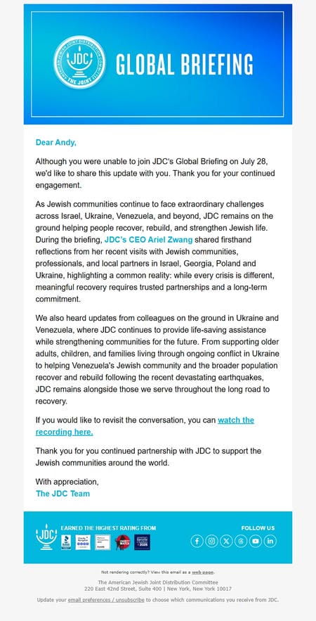 邮件模板创意 Jdc Events 25