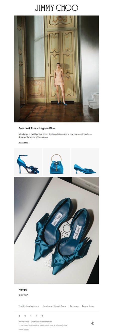 邮件模板创意 Jimmy Choo 152
