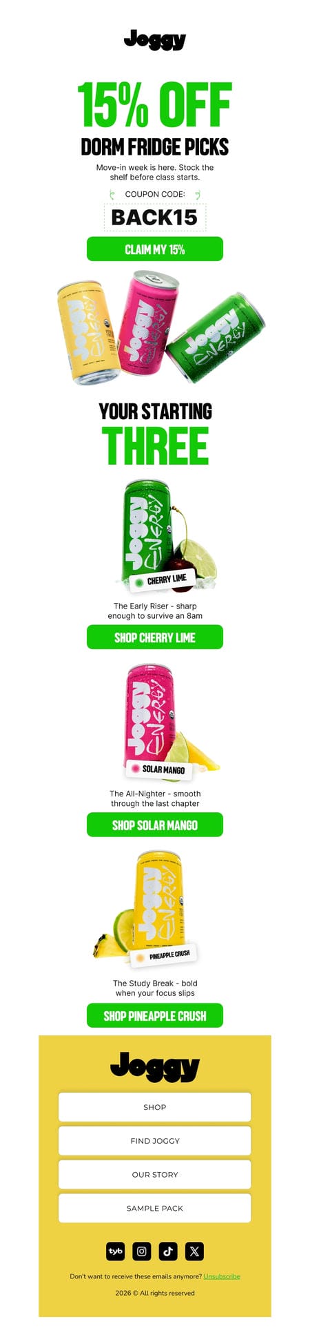 邮件模板创意 Joggy 39
