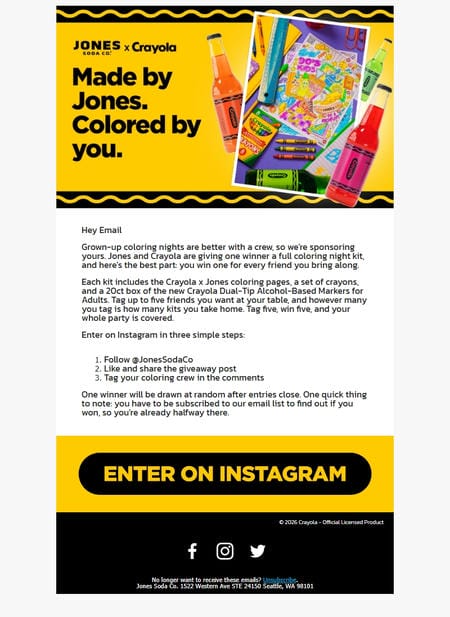 邮件模板创意 Jones Soda Co 21