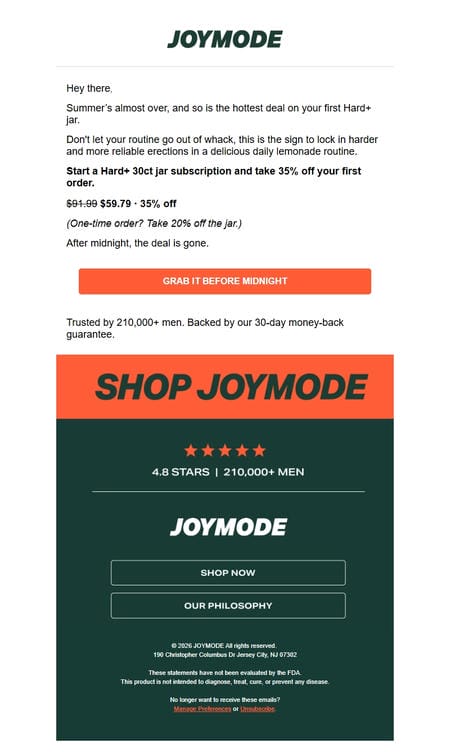 邮件模板创意 Joymode 142