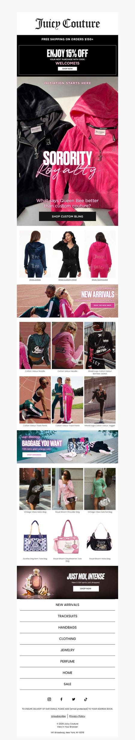 邮件模板创意 Juicy Couture 228
